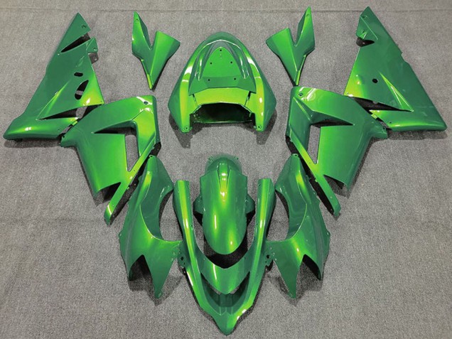 Descuento Carenados Moto Kawasaki ZX10R 2004-2005 - Verde Brillante