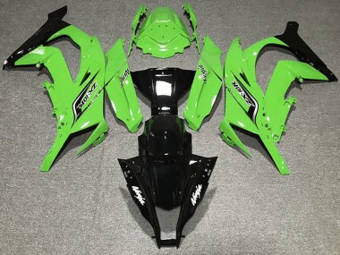 Descuento Carenados Moto Kawasaki ZX10R 2011-2015 - Verde Negro Brillante