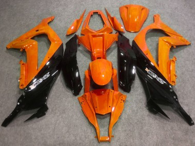 Descuento Carenados Moto Kawasaki ZX10R 2016-2020 - Naranja Negro Brillante
