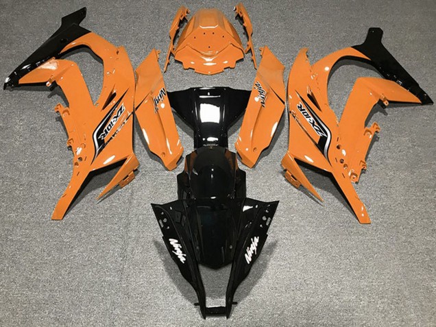 Descuento Carenados Moto Kawasaki ZX10R 2011-2015 - Naranja Negro Brillante