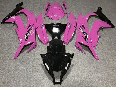 Descuento Carenados Moto Kawasaki ZX10R 2011-2015 - Rosa Negro Brillante