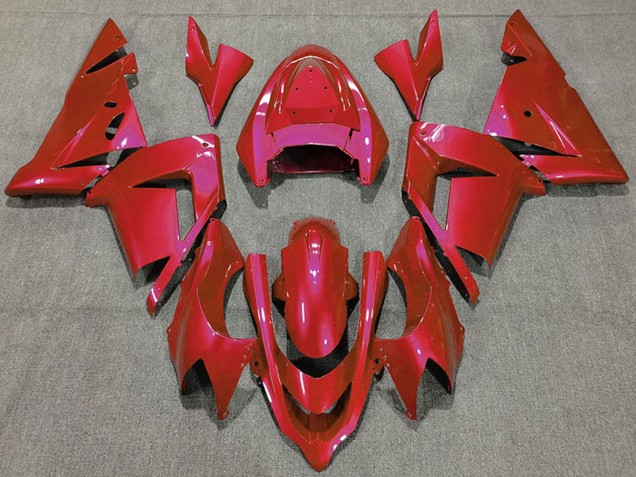 Descuento Carenados Moto Kawasaki ZX10R 2004-2005 - Rojo Brillante