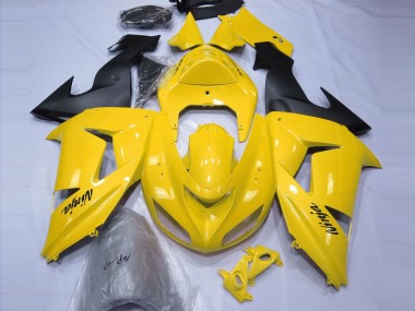 Descuento Carenados Moto Kawasaki ZX10R 2006-2007 - Amarillo Negro
