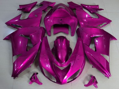 Descuento Carenados Moto Kawasaki ZX10R 2006-2007 - Púrpura