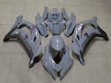 Descuento Carenados Moto Kawasaki ZX10R 2016-2020 - Nardo Gris Púrpura