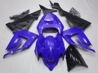 Descuento Carenados Moto Kawasaki ZX10R 2004-2005 - Azul Perla Negro
