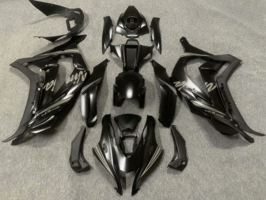 Descuento Carenados Moto Kawasaki ZX10R 2016-2020 - Negro Mate Gris Ninja