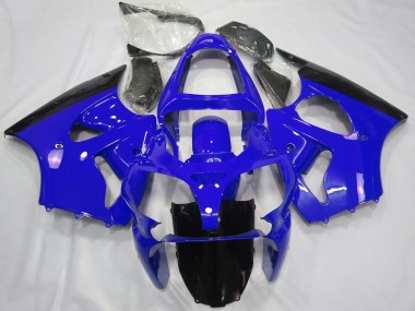 Descuento Carenados Moto Kawasaki ZX6R 2000-2002 - Azul Negro Brillante