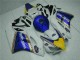 Descuento Carenado Moto Honda CBR1000RR 2004-2005 - Blanco Azul Amarillo Rothmans