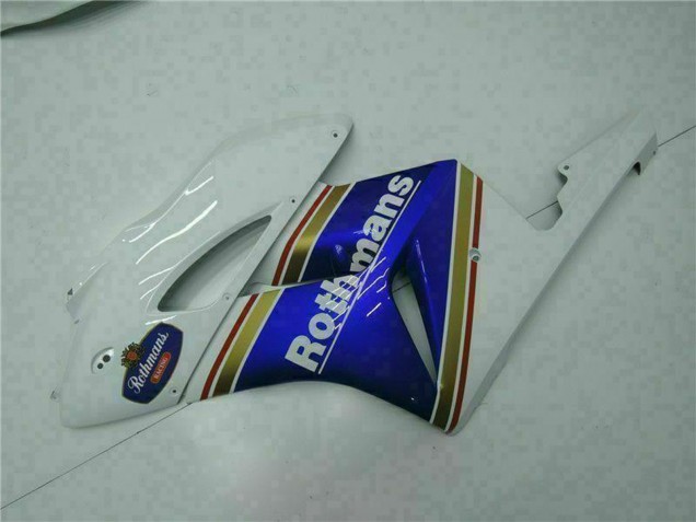 Descuento Carenado Moto Honda CBR1000RR 2004-2005 - Blanco Azul Amarillo Rothmans