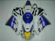 Descuento Carenado Moto Honda CBR1000RR 2004-2005 - Blanco Azul Amarillo Rothmans
