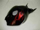 Descuento Carenados Moto Honda CBR1000RR 2004-2005 - Negro Brillante Rojo Llama
