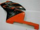 Descuento Carenados Moto Honda CBR1000RR 2004-2005 - Naranja Negro Brillante