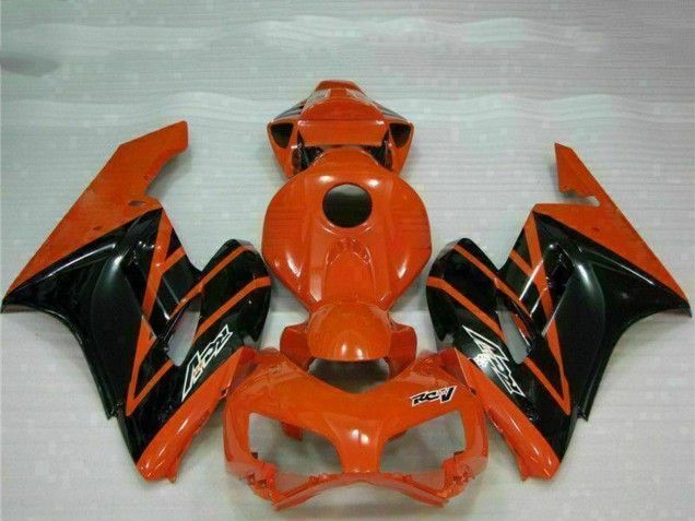 Descuento Carenados Moto Honda CBR1000RR 2004-2005 - Naranja Negro Brillante
