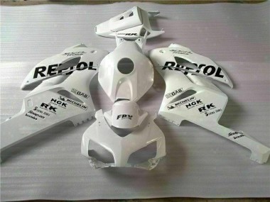 Descuento Carenados Moto Honda CBR1000RR 2004-2005 - Blanco Negro Repsol