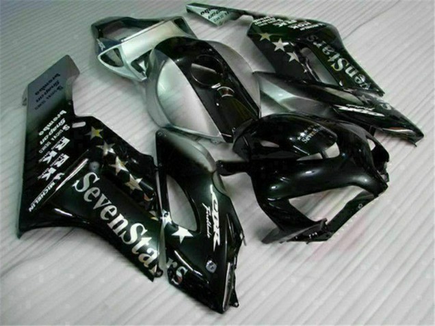 Descuento Carenados Moto Honda CBR1000RR 2004-2005 - Plata Negro Brillante SevenStars