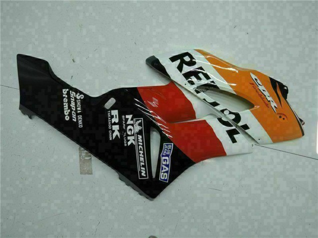 Descuento Carenados Moto Honda CBR1000RR 2004-2005 - Naranja Blanco Rojo Negro Repsol