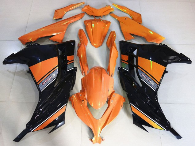 Descuento Carenados Moto Kawasaki Ninja 300 2013-2024 - Naranja Negro