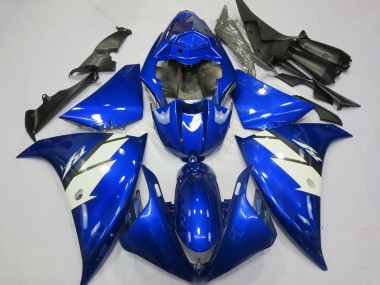 Descuento Carenados Moto Yamaha R1 2012-2014 - Azul Blanco