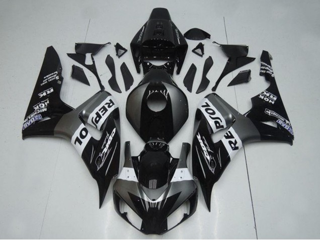 Descuento Carenados Moto Honda CBR1000RR 2004-2005 - Gris Blanco Negro Brillante Repsol