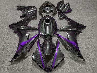 Descuento Carenados Moto Yamaha R1 2004-2006 - FibraCarbono Estilo Púrpura