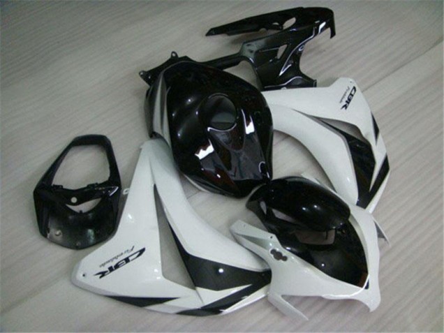Descuento Kits Carenados Moto Honda CBR1000RR 2008-2011 - Blanco Negro Brillante