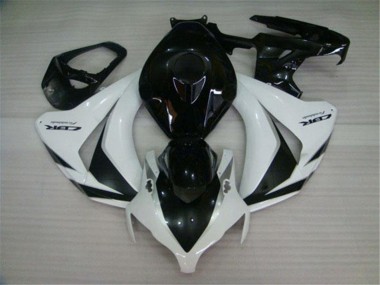 Descuento Kits Carenados Moto Honda CBR1000RR 2008-2011 - Blanco Negro Brillante