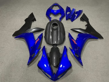 Descuento Carenados Moto Yamaha R1 2004-2006 - FibraCarbono Estilo Azul