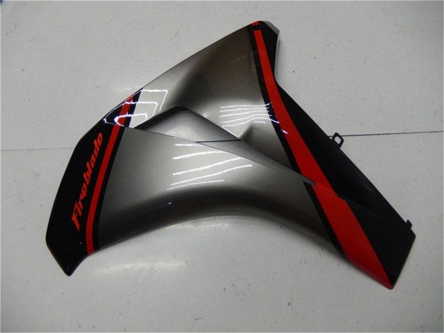 Descuento Carenado Moto Honda CBR1000RR 2008-2011 - Gris Rojo Negro Brillante
