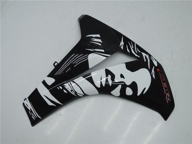 Descuento Carenados ABS Honda CBR1000RR 2008-2011 - Blanco Negro Brillante