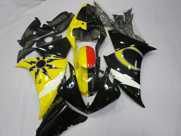 Descuento Carenados Moto Yamaha R1 2012-2014 - Amarillo Negro Rojo