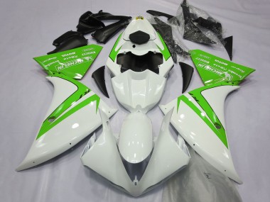 Descuento Carenados Moto Yamaha R1 2012-2014 - Blanco Verde