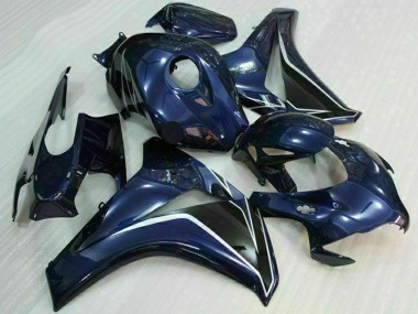 Descuento Carenados Moto Honda CBR1000RR 2008-2011 - Azul Oscuro Negro Brillante