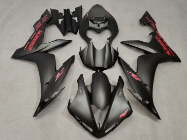 Descuento Carenados Moto Yamaha R1 2004-2006 - Negro Mate Rojo