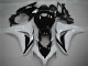 Descuento Carenado Moto Honda CBR1000RR 2008-2011 - Blanco Negro Brillante