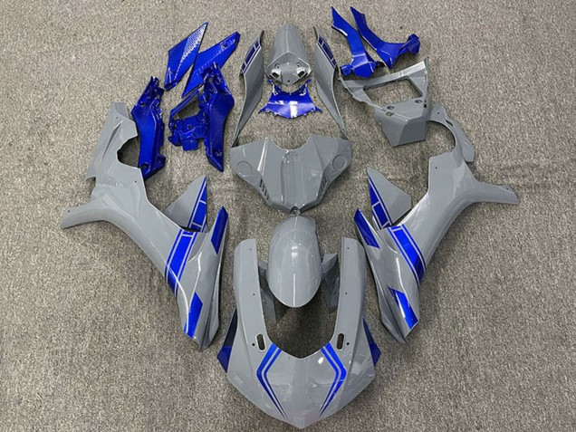 Descuento Carenados Moto Yamaha R1 2015-2019 - Nardo Gris Azul
