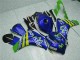 Descuento Carenados Moto Honda CBR1000RR 2008-2011 - Azul Amarillo Verde MoviStar Castrol