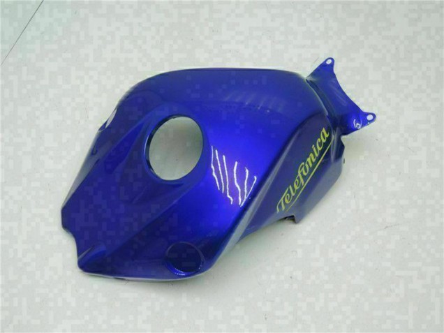 Descuento Carenados Moto Honda CBR1000RR 2008-2011 - Azul Amarillo Verde MoviStar Castrol