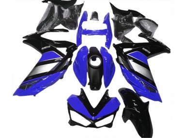 Descuento Carenado Moto Yamaha R3 2015-2018 - Azul Plata Negro Brillante Yamalube