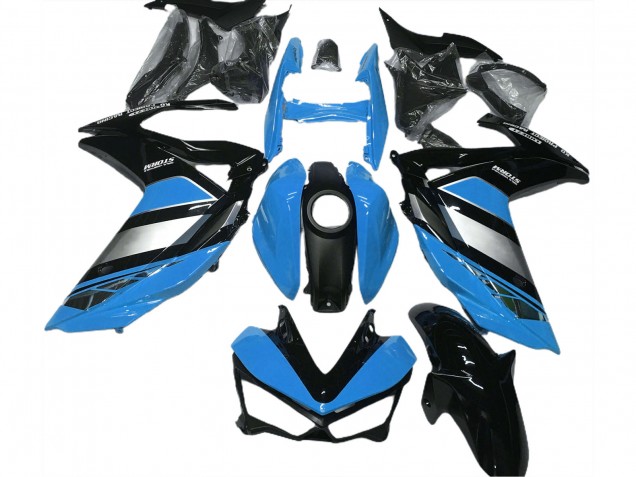 Descuento Carenados Moto Yamaha R3 2015-2018 - Azul Plata Negro Brillante Yamalube