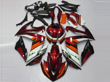 Descuento Carenados Moto Yamaha R3 2015-2018 - Blanco Rojo Naranja Verde Negro