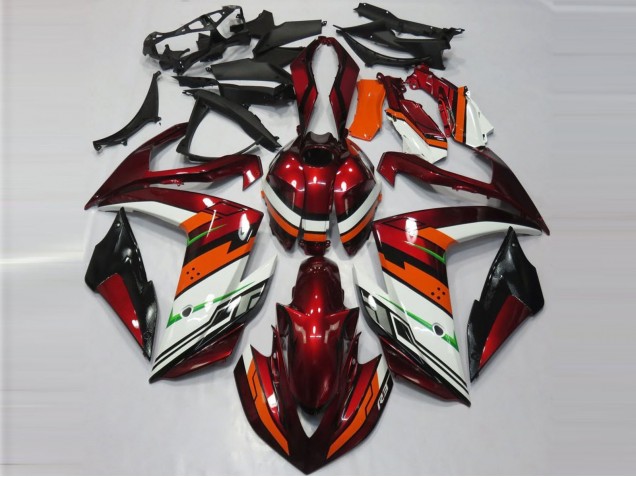 Descuento Carenados Moto Yamaha R3 2015-2018 - Blanco Rojo Naranja Verde Negro