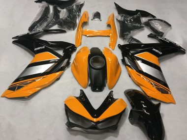 Descuento Carenados Moto Yamaha R3 2015-2018 - Naranja Plata Negro Brillante