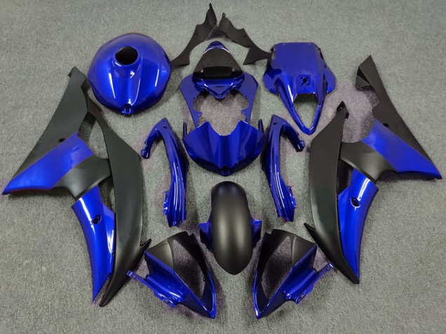 Descuento Carenado Moto Yamaha R6 2008-2016 - Azul Negro Mate