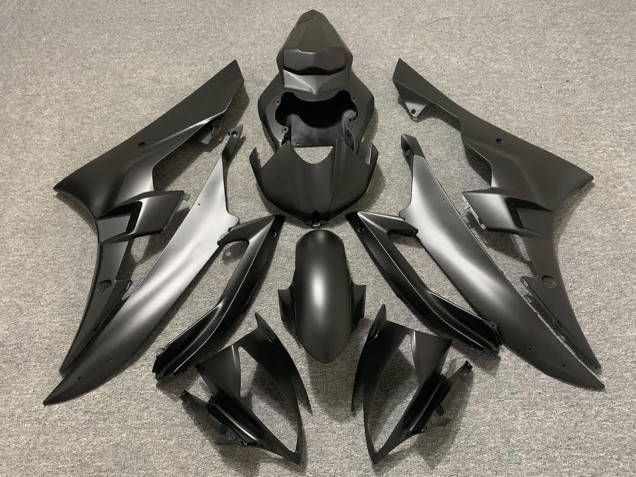 Descuento Carenados Moto Yamaha R6 2006-2007 - Negro Mate