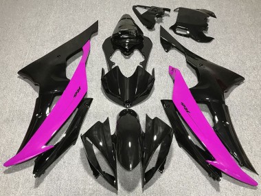Descuento Carenados Moto Yamaha R6 2008-2016 - Rosa Negro Brillante