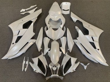 Descuento Carenados Moto Yamaha R6 2006-2007 - Blanco Perla