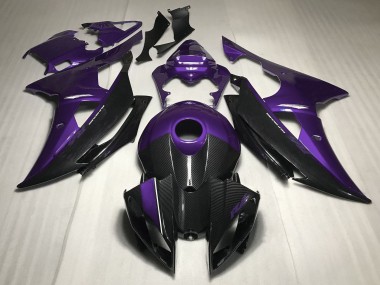 Descuento Carenados Moto Yamaha R6 2008-2016 - Púrpura FibraCarbono Estilo