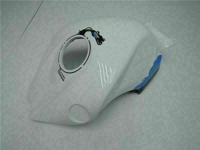 Descuento Carenado Moto Honda CBR1000RR 2008-2011 - Blanco Azul Negro Brillante
