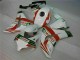 Descuento Carenados Moto Honda CBR1000RR 2008-2011 - Blanco Rojo Verde Castrol
